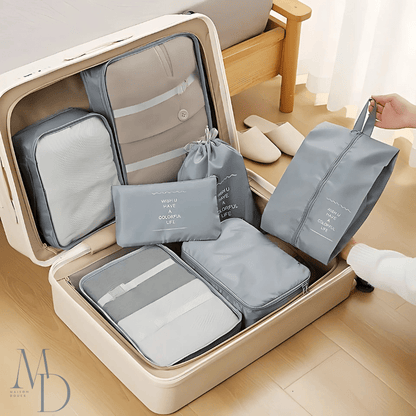 Organisateur Valise - 7 Pochettes - Maison Douce